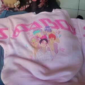 Netflix Pink Graphic Hoodie